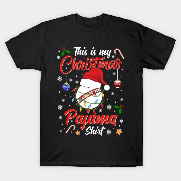 Funny Costume Family This is my Christmas Pajamas Cricket Christmas Pajama T Shirt TeePublic